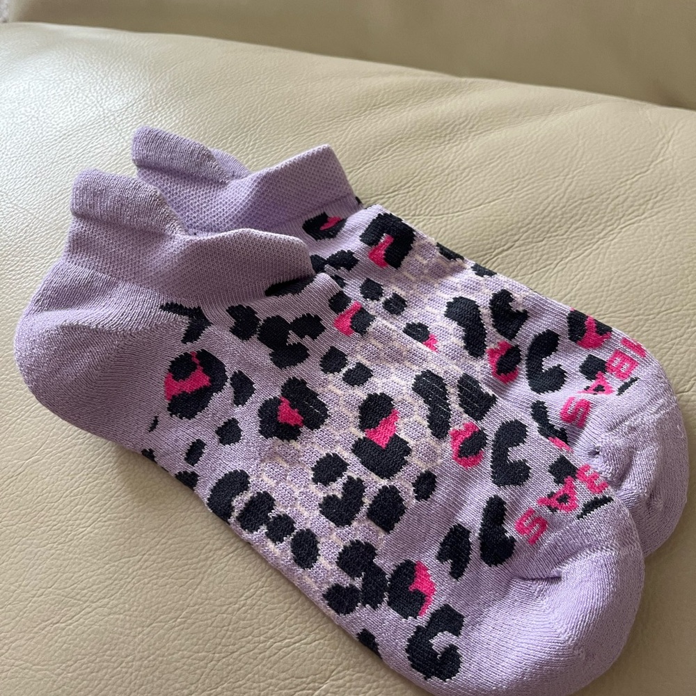 Bombas Leopard Print Classic Ankle Socks